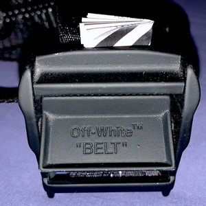 OFF-WHITE INDUSTRIAL BLACK BELT